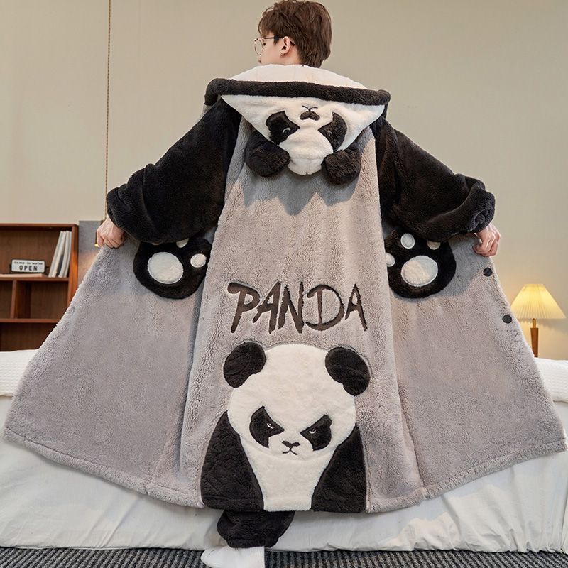 Oversized Panda Pattern Men Wi - đánh giá và giá Winter Clothing Pk