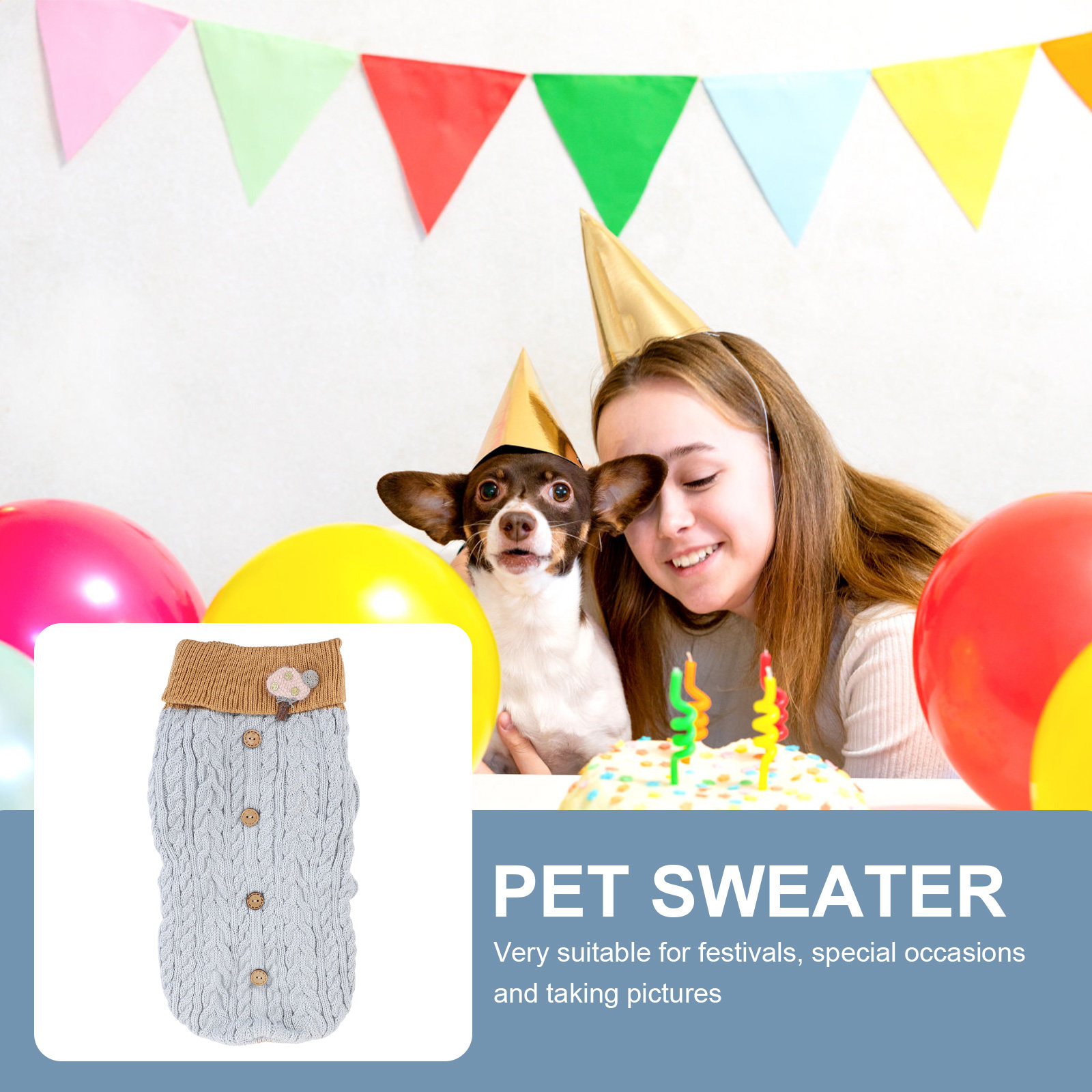 1Pcs Pet Sweater Winter Knitwe - đánh giá và giá Winter Clothing Gift Ideas