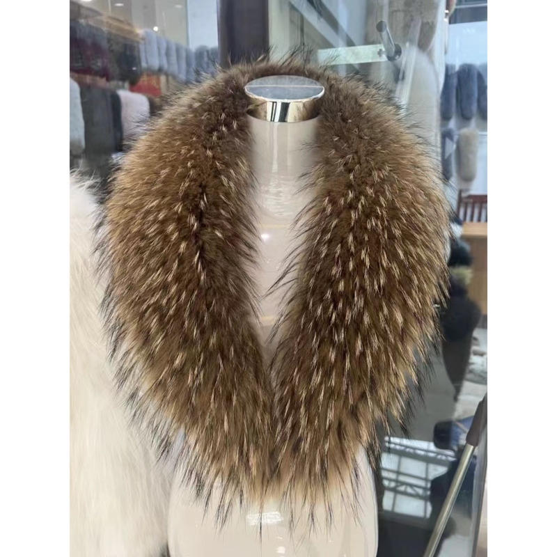 Raccoon Fur Collar Female Wint - đánh giá và giá Winter Clothing Pk